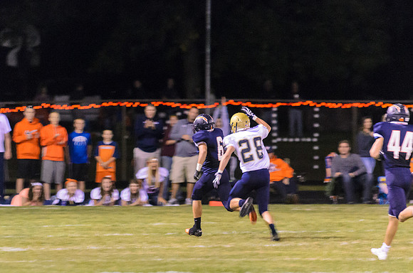 Austin just ran away from the field
