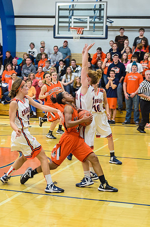 Another one where Graci's taking one for the team. She got called for the block, but it was definitely a charge