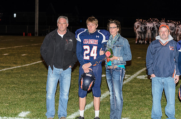 Recognizing the Senior Athletes for Football, Cheerleading, Cross Country, and Golf www.rickgphoto.com