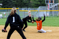 A great effort to get the runner at second on the attempted steal