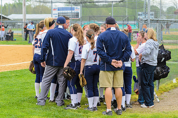 Getting ready to take the field