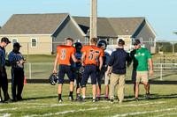 Captains meeting before the JV Game on September 23, 2013