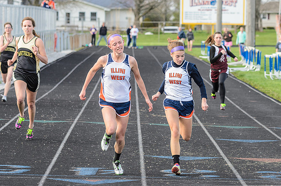 It was a close finish!