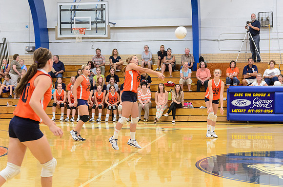 Photos from the JV and Varsity Volleyball games on September 19th, 2013 at Illini West, against Liberty High School.