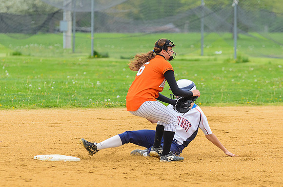 Holly sliding into second