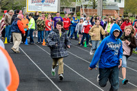 Michael running in the 50m dash
