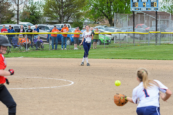 Holly threw the runner out easily