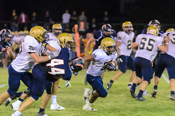 I think that would be called a block in the back