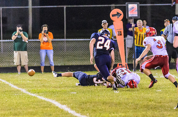 Forced fumble!