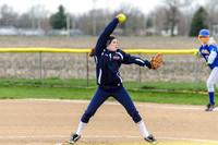 Ari pitched for most of the first game