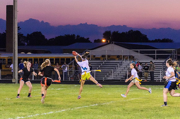 Paige with a great catch!