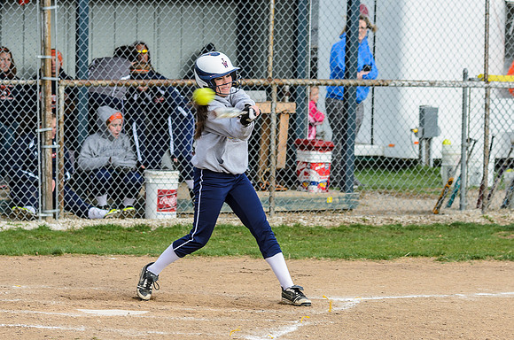 Kelsey fouled this one off...