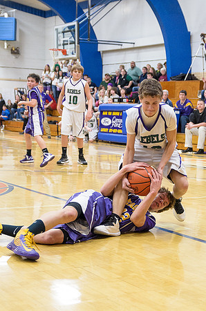 Somehow, this got called a foul and not a jump ball