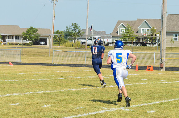 This was a nice catch for a touchdown